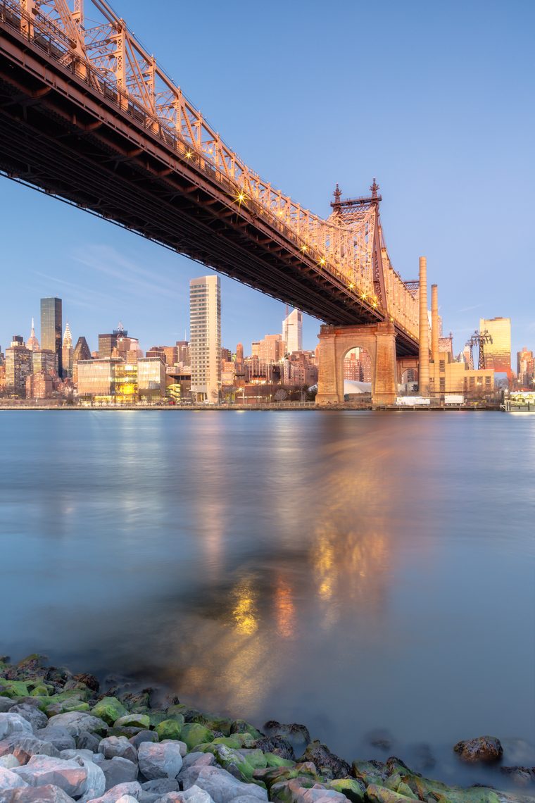 Long Island City, Queens — the Queensboro Bridge and Manhattan skyline